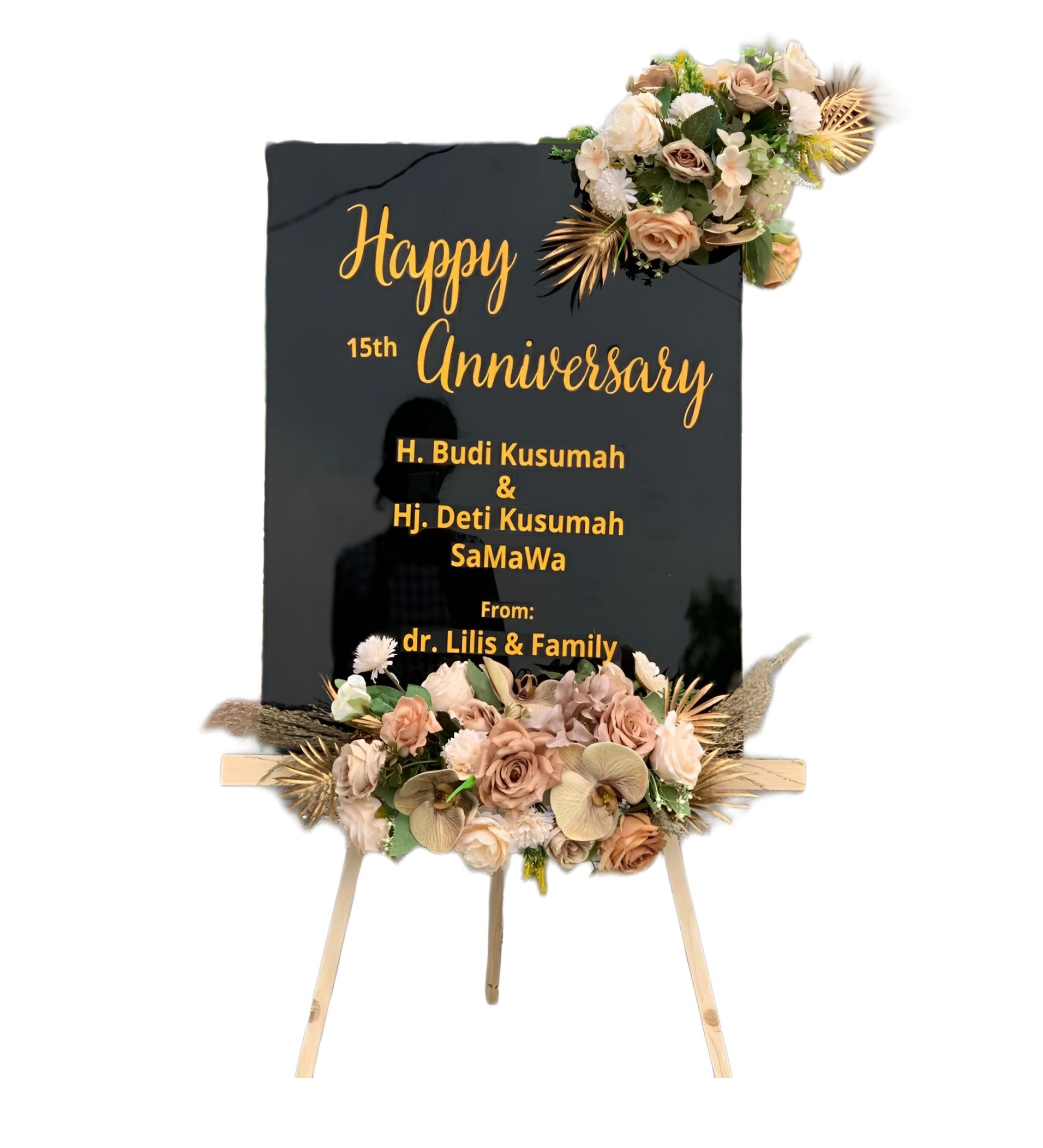 Papan Bunga Akrilik Alam Barajo